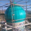 ساخت گنبد در یاسوج